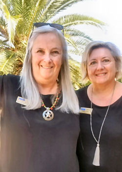 Nice photo of Suzi and Kamie REA Professional Stagers